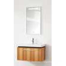 Cabinet de vanité de salle de bains en bois de chêne nouvelle armoire de salle de bains de meubles de salle de bains de conception de meubles de modèle (JN-8810209)